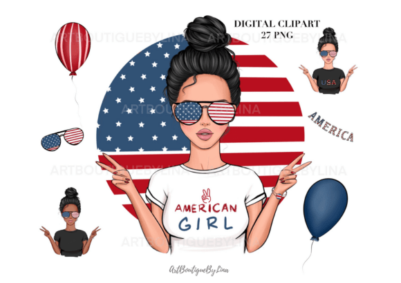 4th of July Clipart: Patriotic American Style Guide