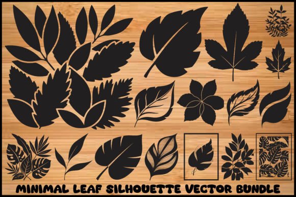 Botanical Silhouette Cut Files for Cricut: Elevate Your Nature-Inspired Designs