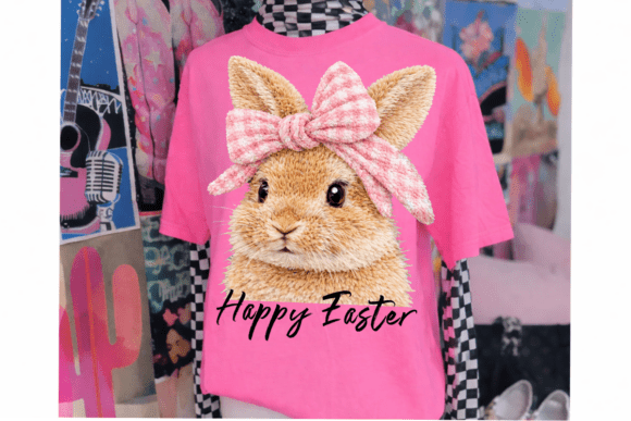 Faux Fluffy Easter Bunny Coquette PNG: More Than Just a Cute Graphic